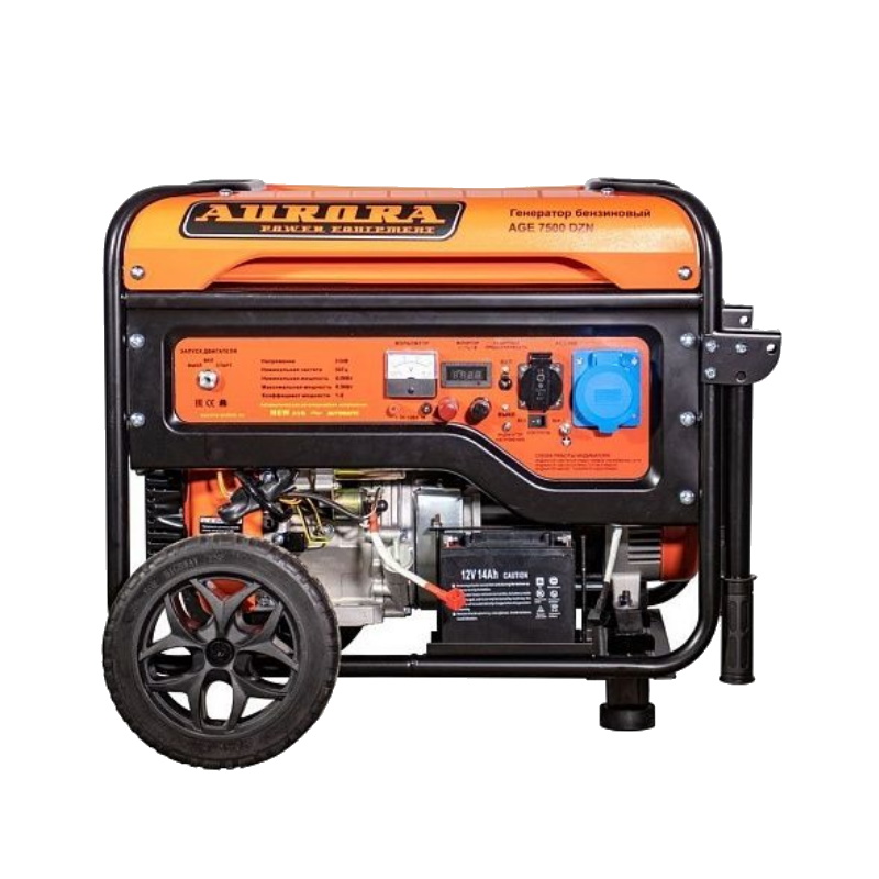 Бензиновый генератор Aurora AGE 7500 DZN, 10403 в Иваново