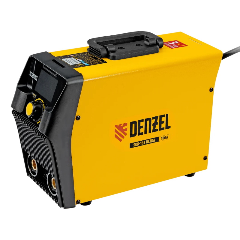 Аппарат инверторный дуговой сварки Denzel SDR-185 Ultra 94359 180 А ПВ 60 10994₽