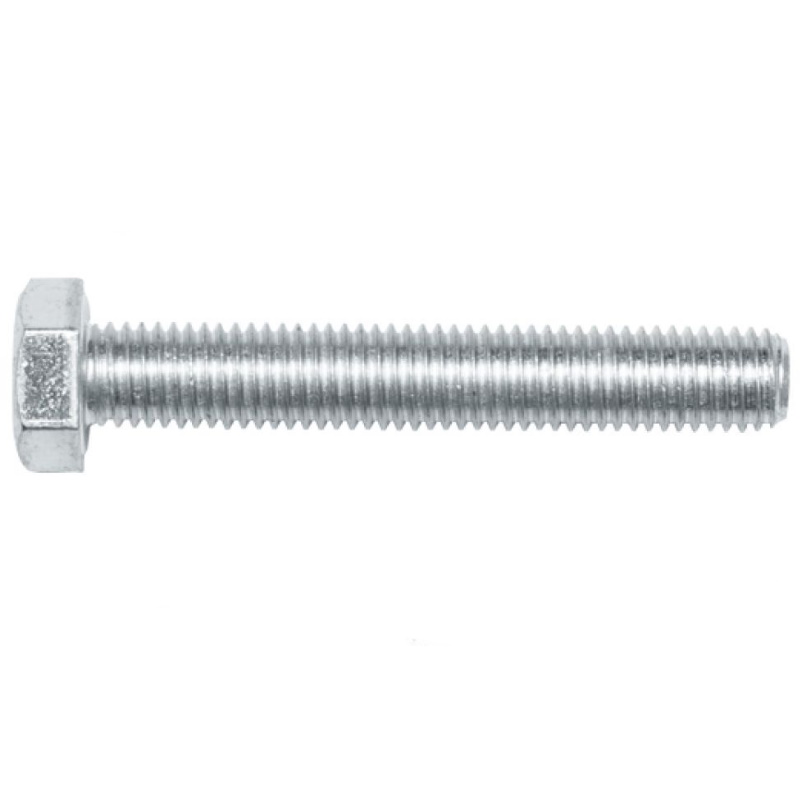 Болт Starfix SM-74592-5 М10х25 мм шестигранный цинк класс прочности 88 DIN 933 5 кг 1166₽