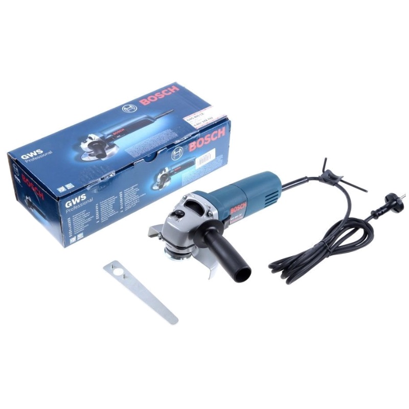 Угловая шлифмашина (болгарка) Bosch GWS 850 C + 2 алмазных диска 0.601.377.79A, 125 мм, 850 Вт, плавный пуск в Муроме