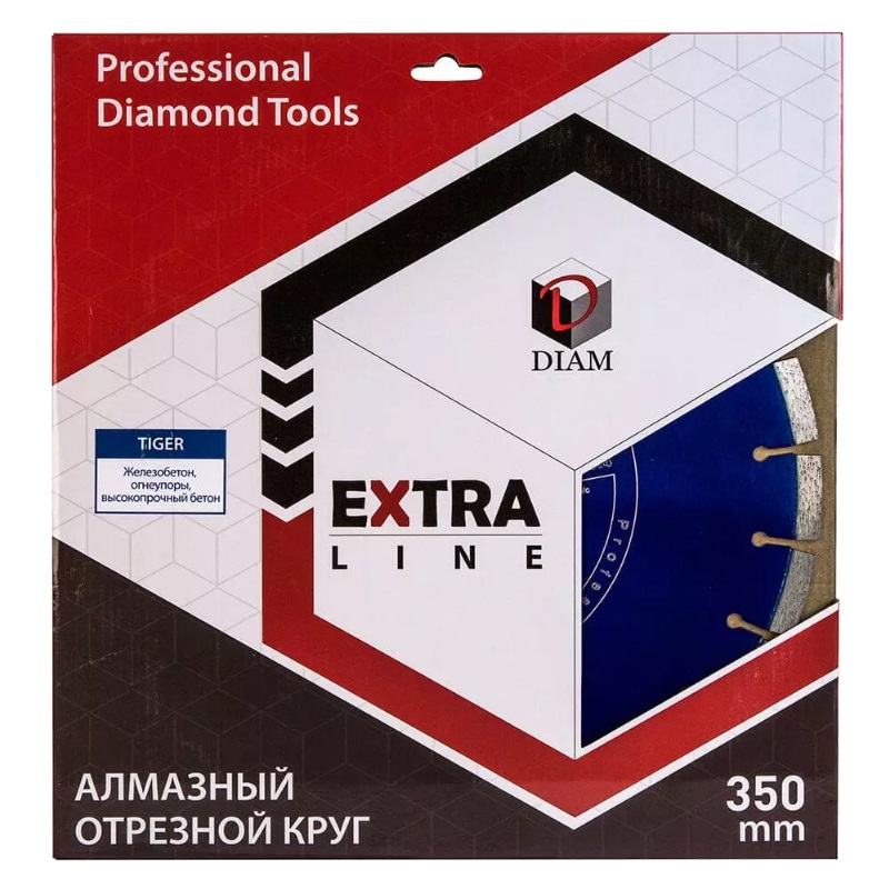 Алмазный диск по железобетону Diam Extra Line Tiger 000540 (350x3x12x25.4 мм) в Александрове