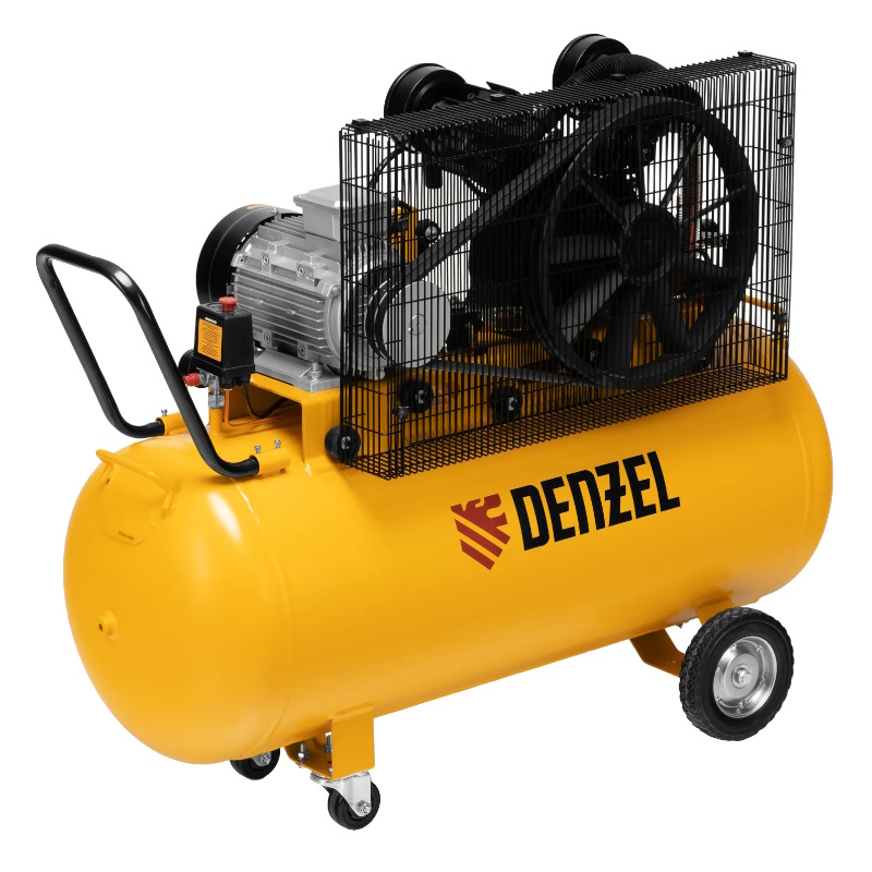 Компрессор воздушный Denzel BCV 4000-T/200 58120, ременной привод, 4,0 кВт, 200 литров, 690 л/мин в Угличе
