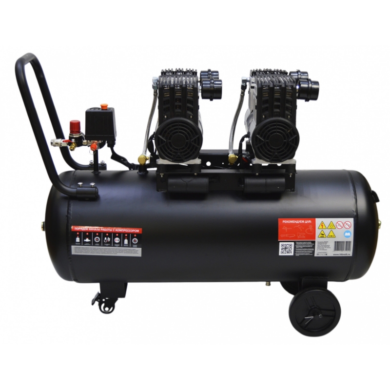 Компрессор воздушный Brait KB-2000/80 20.01.042.043 (220 В,2000 Вт;360 л/м;8 bar; рес. 80 л) в Кинешме