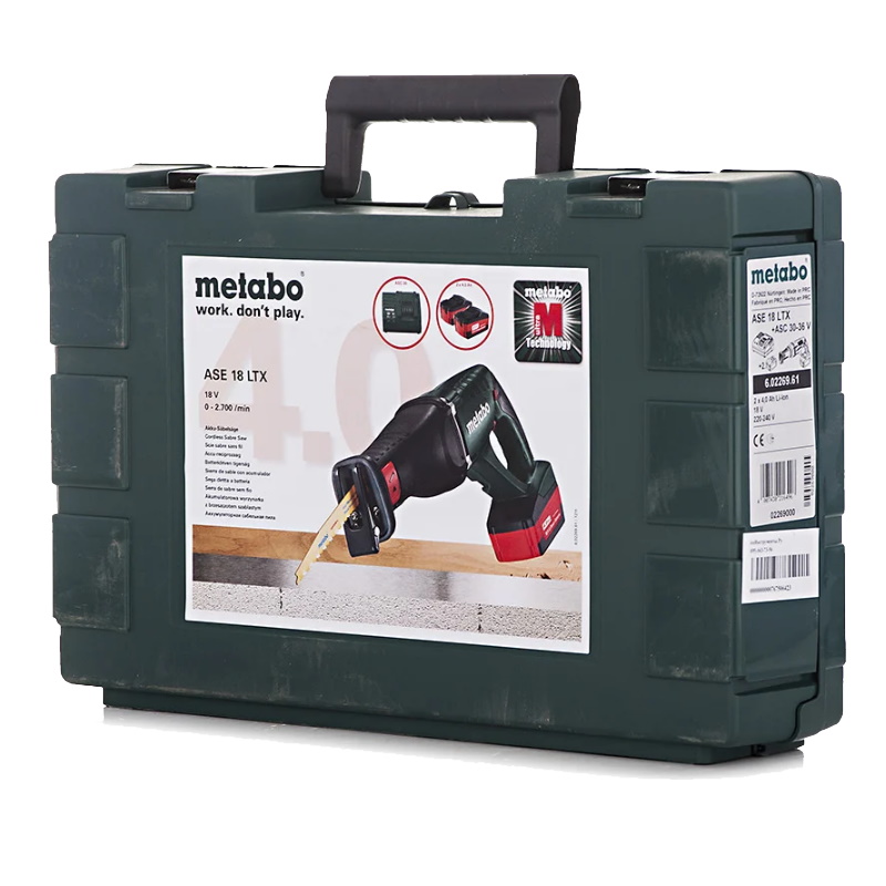 Ножовка Metabo ASE 18 LTX аккумуляторная 2*4,0 А*ч Lilon 602269610 в Туле