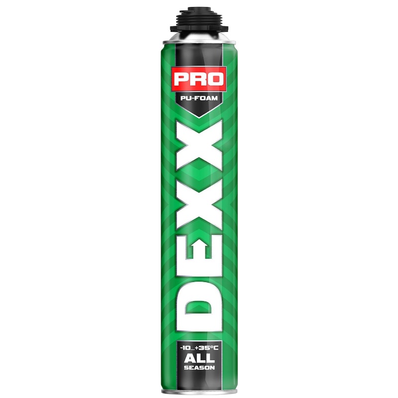 Пена полиуретановая монтажная профессиональная Dexx Pro, 750 мл в Коврове