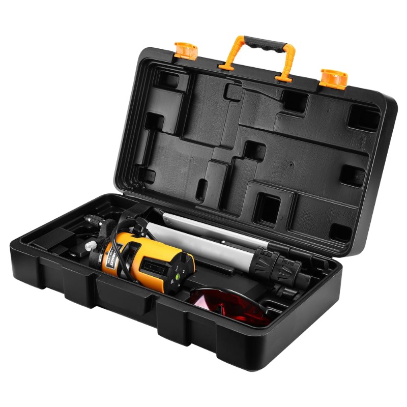 Уровень лазерный самовыравнивающийся Deko DKLL02RB PRO PREMIUM 065-0102-2 (в кейсе со штативом 1 м, 2 линии, красный луч) в Иваново