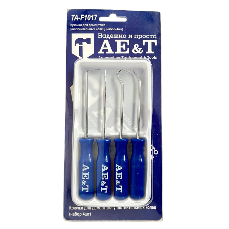 Крючки для демонтажа уплотнительных колец AE&T TA-F1017 (4 шт) в Иваново