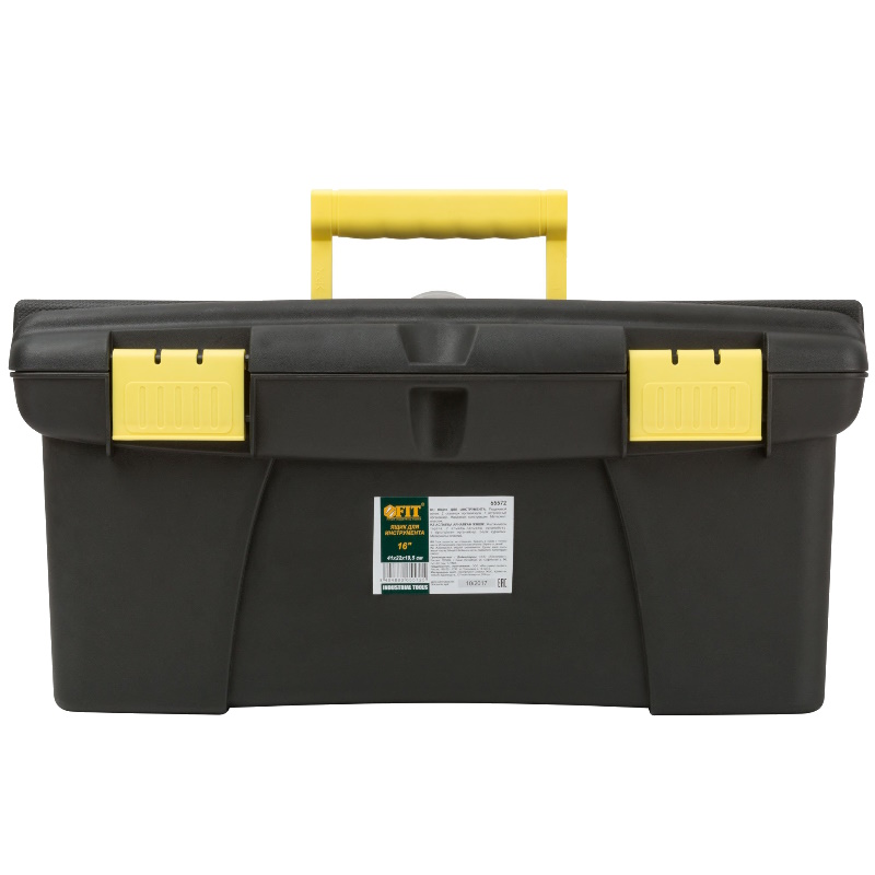 Ящик для инструмента пластиковый Fit 65572, 16", 410х220х195 мм в Ярославле