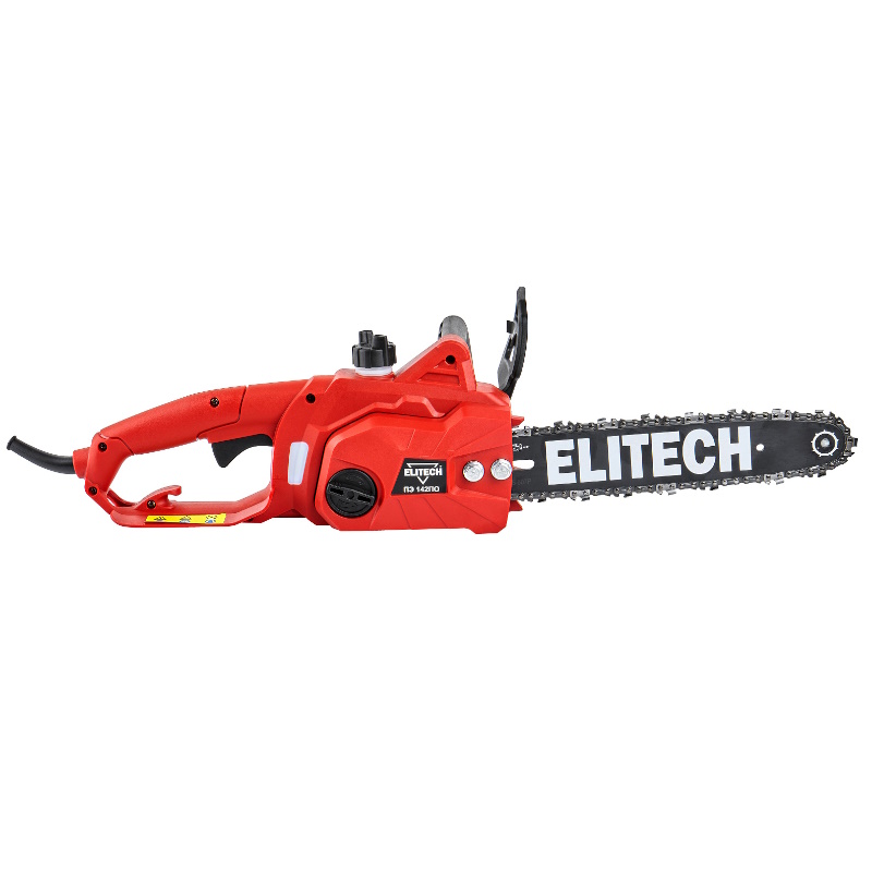 Пила цепная Elitech ДМ ПЭ 142ПО (E1611.022.00) 210673, 1400Вт, шина 30см, шаг 3/8", паз 1.3мм  в Твери