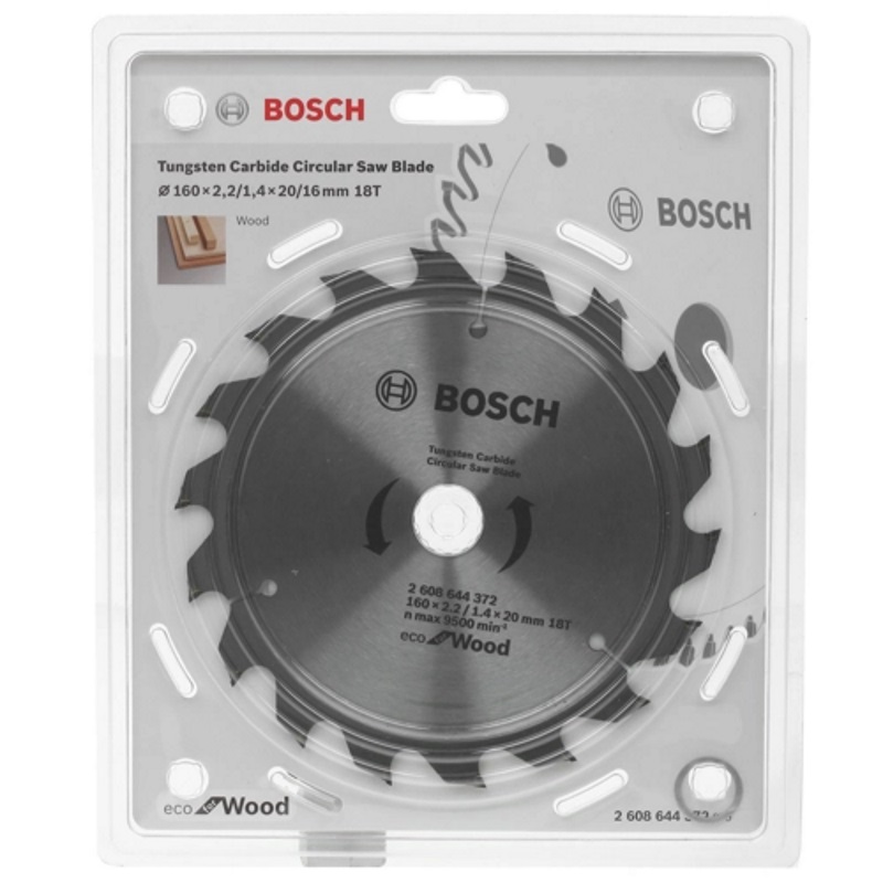 Пильный диск Bosch ECO WOOD 2.608.644.372 (160x20 мм) в Кинешме