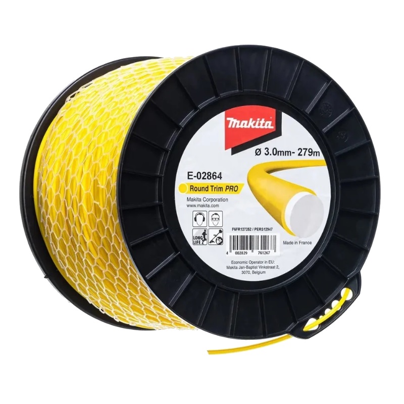 Триммерная леска Makita E-02864, круглая, усиленная, 3 мм х 279 м в Кинешме