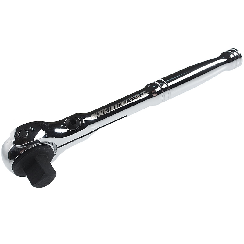 Трещотка JTC JTC-5148, 3/8", 72-зубцовая, с поворотной головкой, с металлической рукояткой, длина 146 мм в Переславле