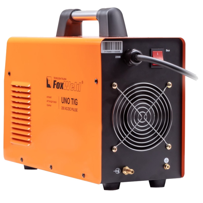 Аппарат аргонодуговой сварки FoxWeld UNO TIG 200 AC/DC PULSE 7170