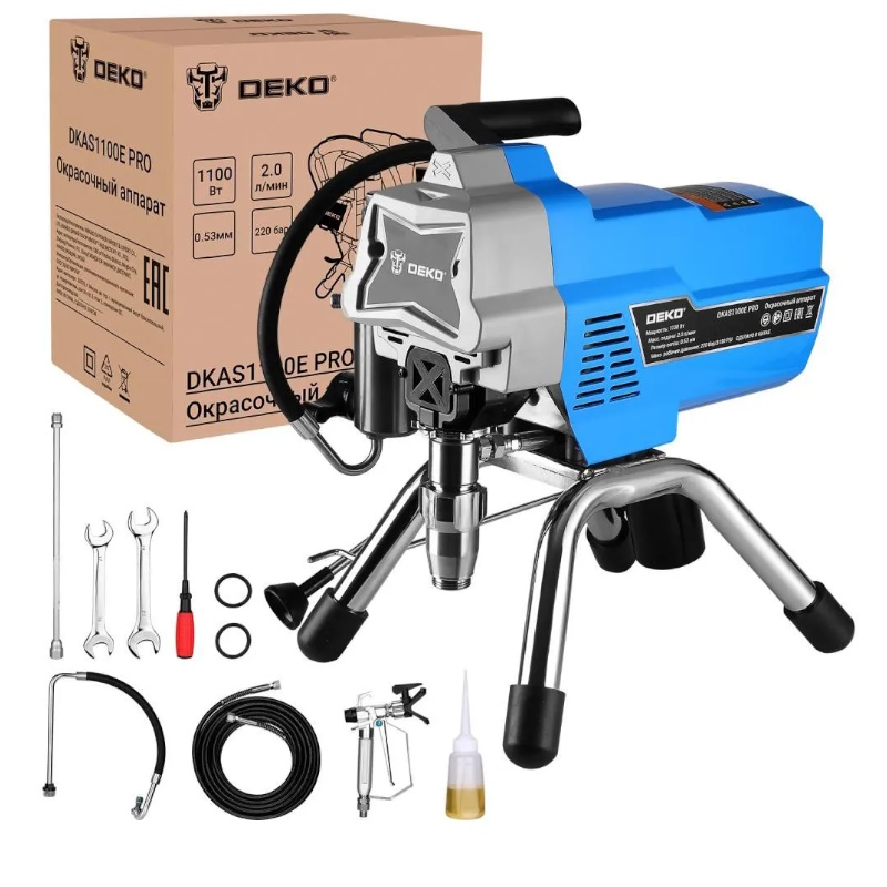 Окрасочный аппарат Deko DKAS1100E PRO 084-3204 во Владимире
