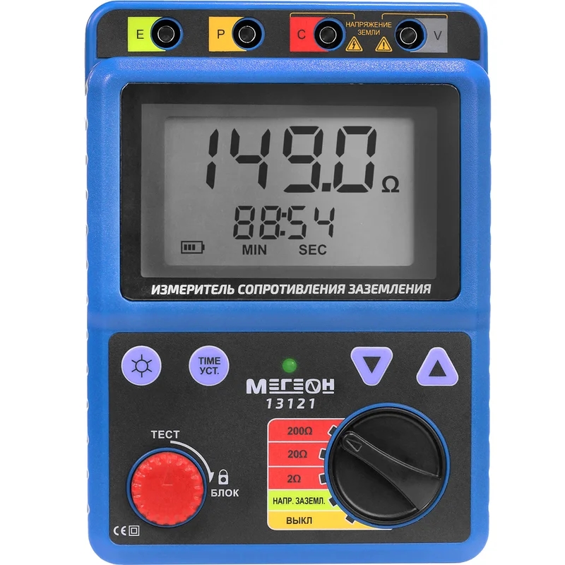 Измеритель сопротивления заземления Мегеон 13121 к0000016148