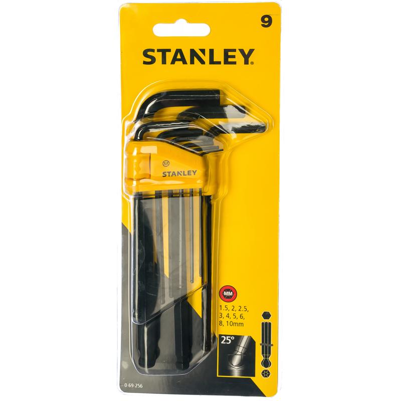 Набор шестигранных ключей Stanley 069256 (1,5-10 мм, 9 шт.) в Иваново