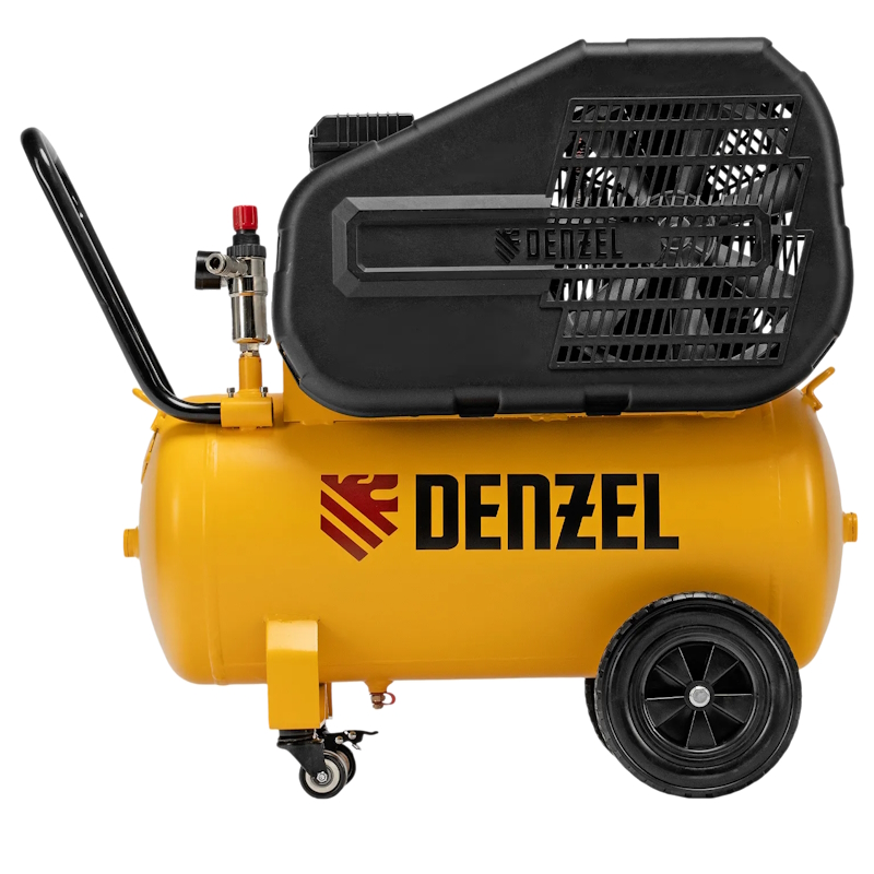 Компрессор воздушный ременной привод Denzel BCI 2100/50 58115, 2,1 кВт, 50 литров, 400 л/мин в Рыбинске