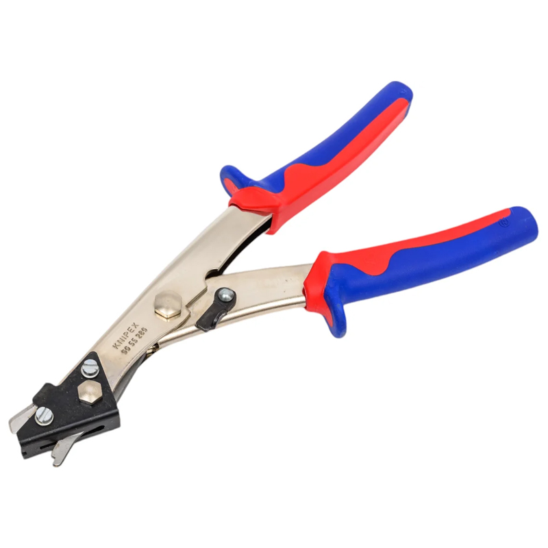 Ножницы Knipex KN-9055280 просечные по листовому металлу, рез: Fe/Cu/Al 1.2 мм, пластик: 2 мм, длина 280 мм в Коврове