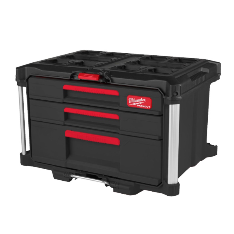 Ящик Milwaukee PACKOUT 4932493190, с 2+1 выдвижными отсеками в Иваново