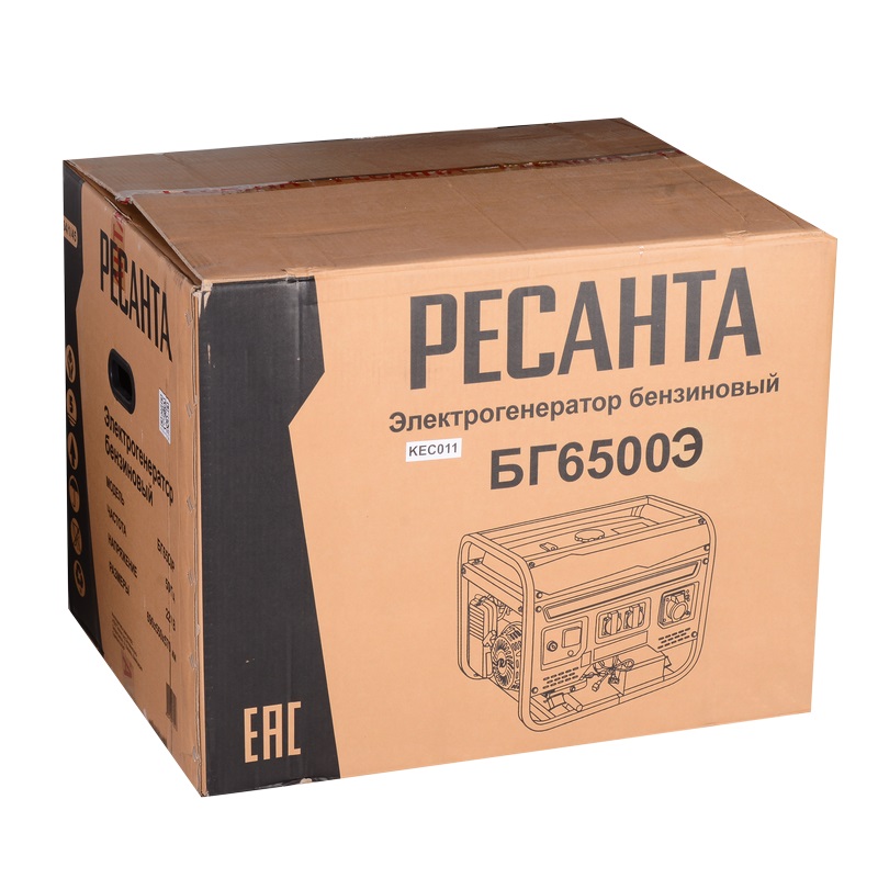 Бензиновый электрогенератор Ресанта БГ 6500 Э 64/1/46