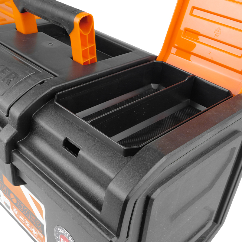 Ящик для бытовых инструментов Blocker BR 3941 Boombox (19 дюймов, пластиковая защелка, вес 2 кг) в Вологде