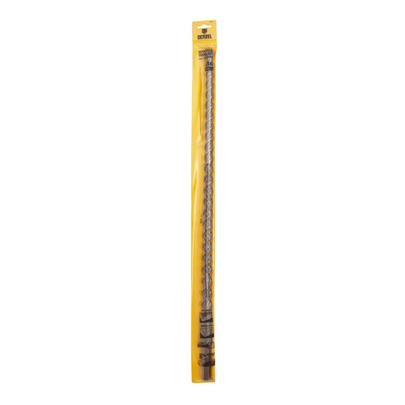Бур по бетону Denzel 705042, двойная спираль, Cobalt W-tip, 16x600 мм, SDS PLUS в Твери