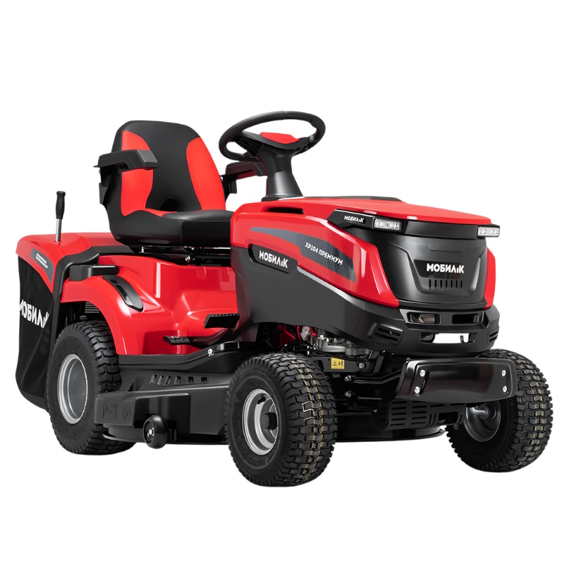 Садовый трактор бензиновый Мобил К XP104 ПРЕМИУМ MBK0036328 Briggs Stratton 4175 EX 18 лс 500 см3 травосборник 245 л гидростатическая трансмисс 439990₽