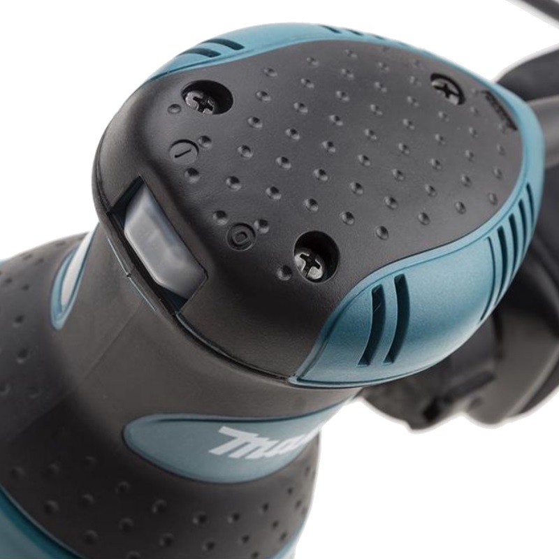 Эксцентриковая шлифмашина по дереву Makita BO5030 (электрическая, вес 1,3 кг, работа с пылесосом, диск 125 мм)