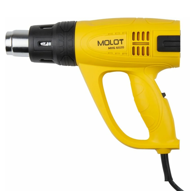 Термовоздуходувка Molot MHG 6020 MHG602000011 (в кор. + набор сопл 2000 Вт, 3 скор., 60-600 °С) в Александрове