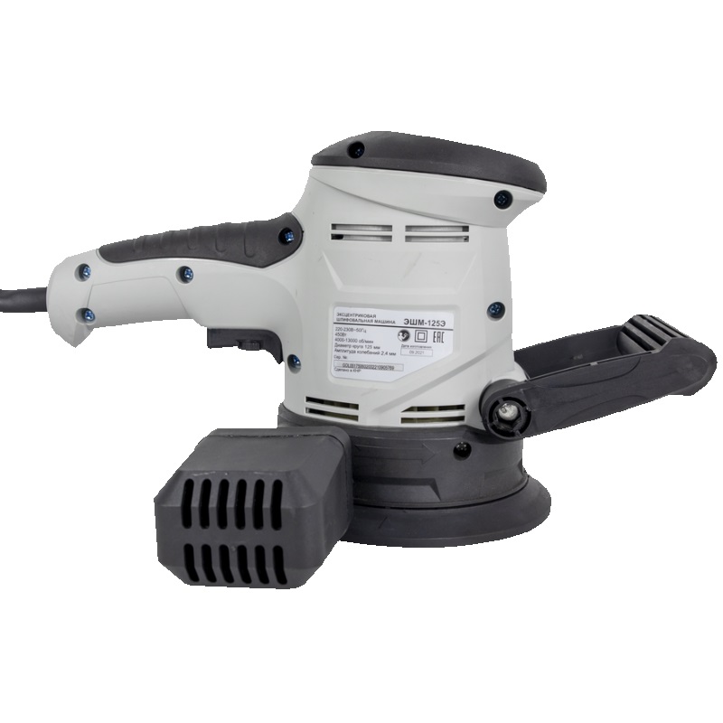 Эксцентриковая шлифовальная машина Ресанта ЭШМ-125Э 75/6/2 (13000 оборотов/мин, напряжение 220 V, опорная тарелка 125 мм)