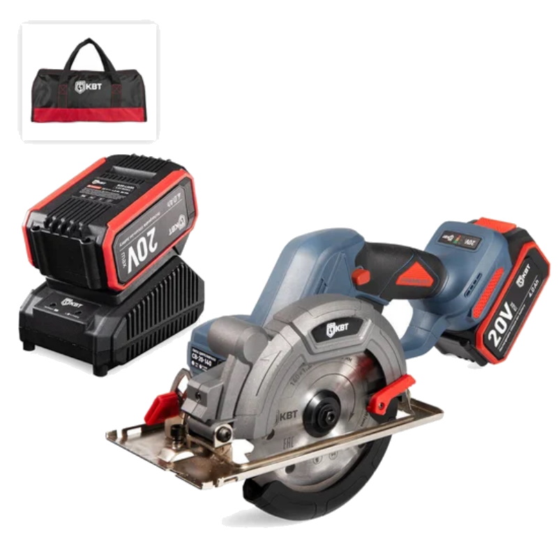 Пила циркулярная аккумуляторная КВТ CB-20-140 серия ПРОФИ 104532 18086₽