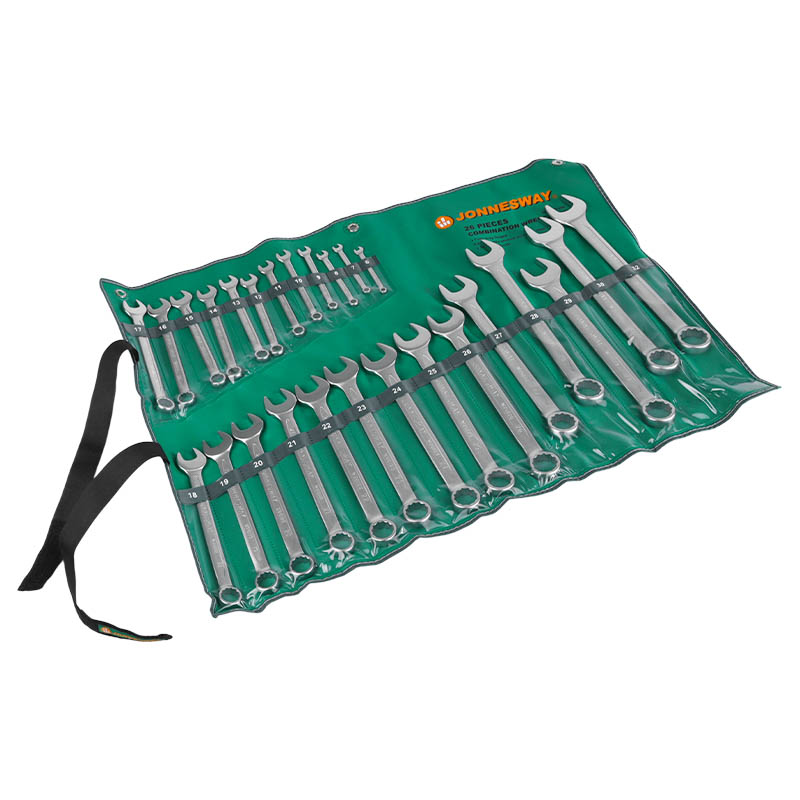 Набор комбинированных ключей Jonnesway W26126S размер 6-32 мм 26 шт 17103₽