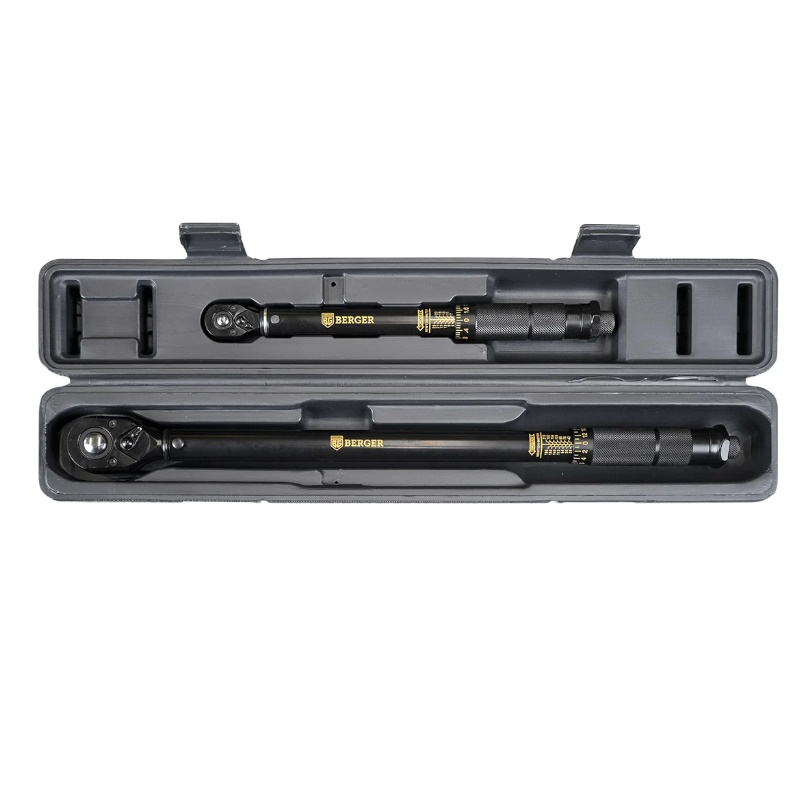 Набор динамометрических ключей Berger BG2163 2 предмета 12 28-210 Nm 14 5-25 Nm 9629₽