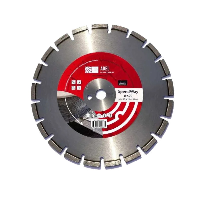 Диск алмазный Adel Instrument SpeedWay 00-00016499, Ø400*3.5*25.4