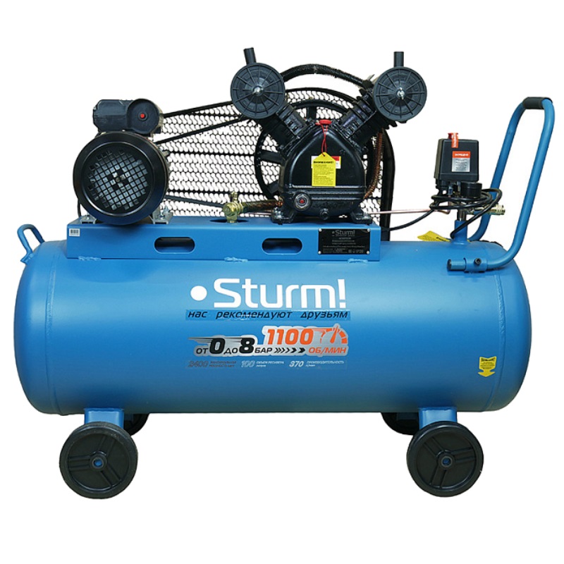 Компрессор масляный ременной Sturm AC932100B в Угличе
