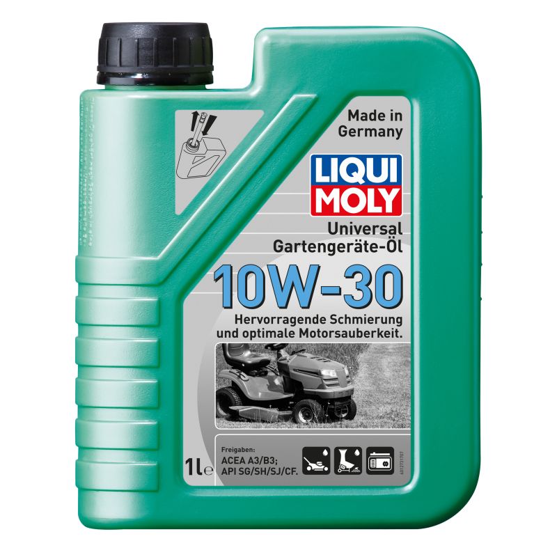 Минеральное моторное масло 4t для газонокосилок Liqui Moly Universal 4-Takt Gartengerate-Oil 10W-30 1 л 1776₽