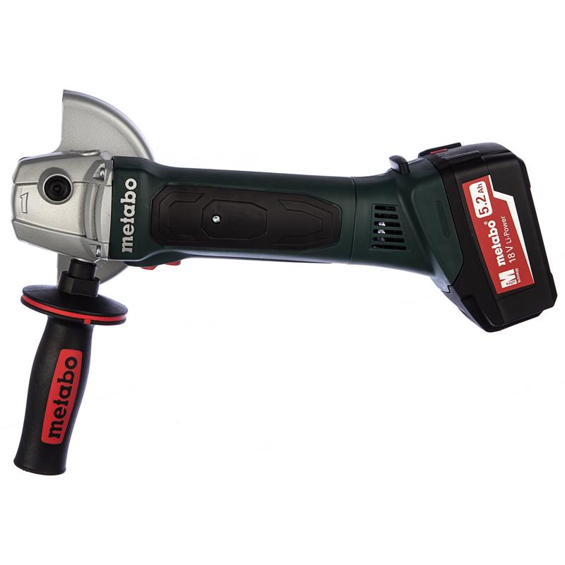 Угловая шлифмашина (болгарка) аккумуляторная Metabo W 18 LTX 125 Quick 602174650, 125 мм, 18 В, плавный пуск, в кейсе в Муроме