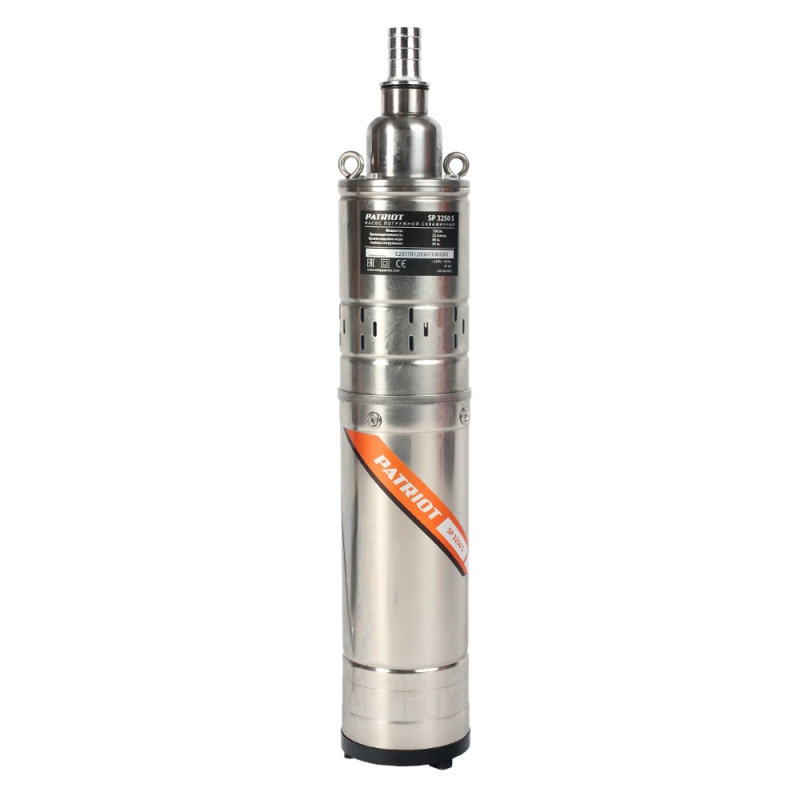Насос скважинный Patriot SP 3250 S 315302463 (винтовой тип, 750 Вт,1920 л/час, подъем - 80 м, кабель 18 м) в Угличе