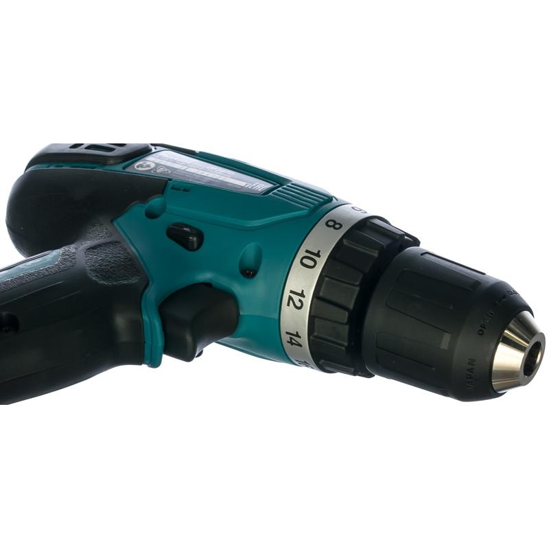 Дрель-шуруповерт аккумуляторная Makita DF347DWLE (30 Нм, 14.4 В, 2 АКБ 1.3 Ач, ЗУ, кейс) в Твери
