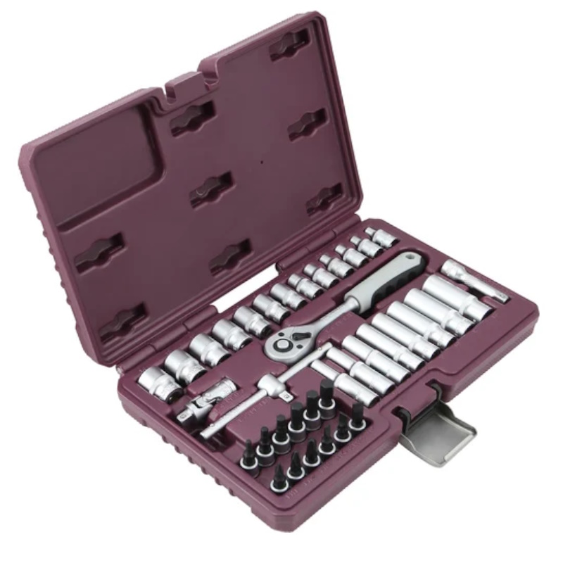 Набор инструмента Thorvik TS038 054001, 1/4"DR, 38 предметов