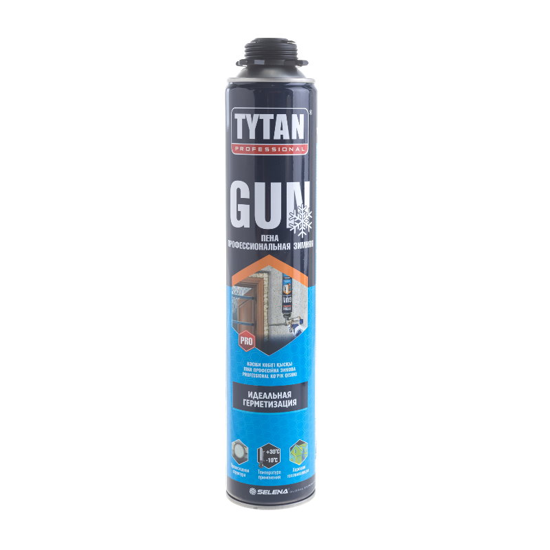 Пена монтажная профессиональная Tytan Professional Gun, 750 мл, зимняя в Туле