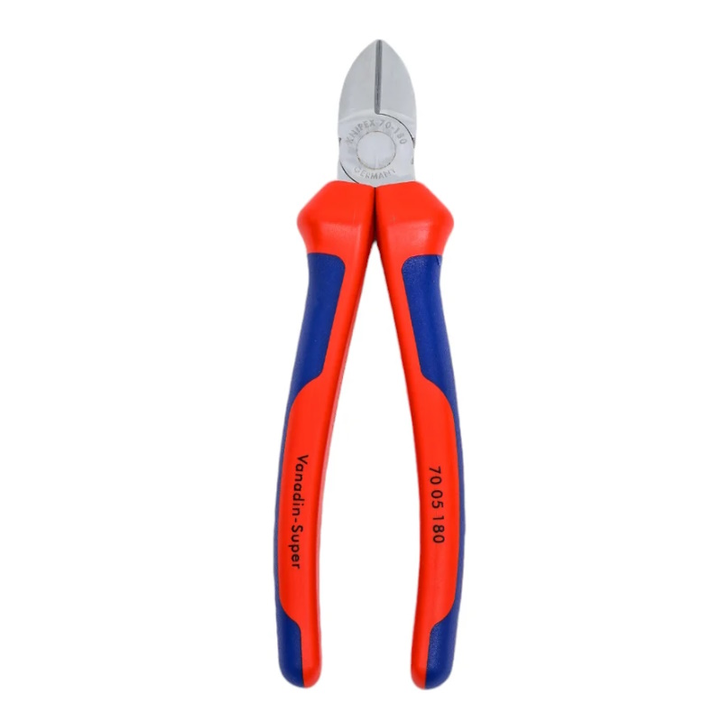 Бокорезы Knipex KN-7005180SB, 180 мм, хром, 2-компонентные ручки в Угличе