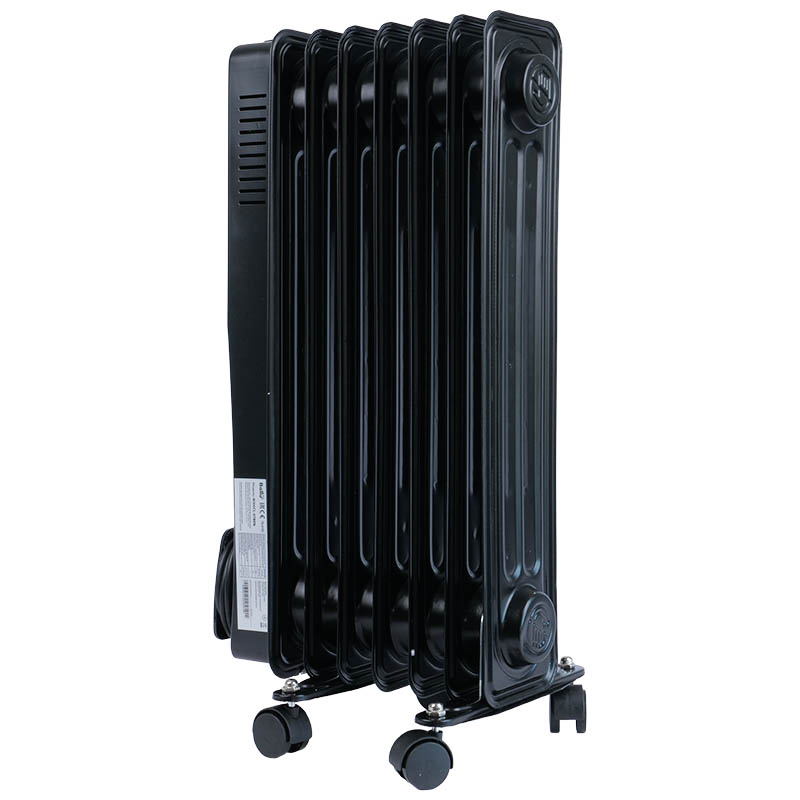 Масляный обогреватель Ballu BOH/CL-07BRN black (мощность 1500 Вт, 7 секций, механическое управление) в Рыбинске