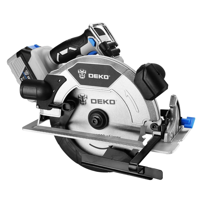 Дисковая (циркулярная) пила Deko CSDU20 PRO 083-1105, аккумуляторная, 20 В, 190 мм, 1x5.0 Ач в Твери