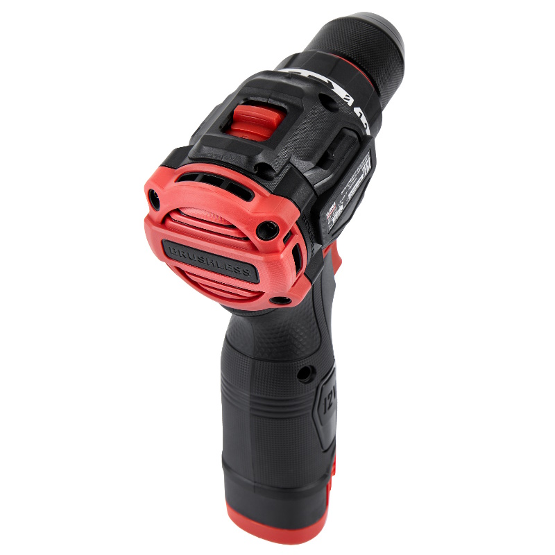 Дрель аккумуляторная Elitech HD CD 12L2 (E2201.038.01) 205713, бесщеточный, 12В, 2х2.0Ач, Li-ion, E-Power, БЗП-10 мм