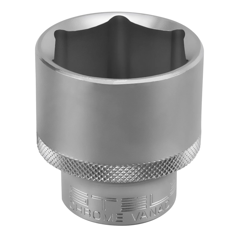 Головка торцевая Stels 13837, 30 мм, 6-гранная, CrV, под квадрат 1/2"