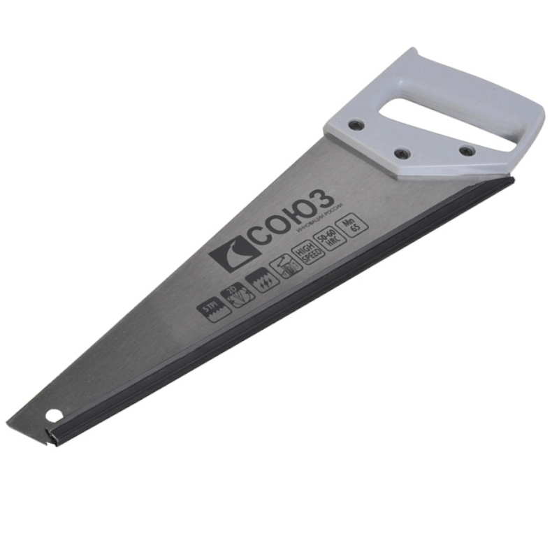 Ножовка по дереву Союз 1060-14-400С, 400мм, 5TPI, 2D зуб