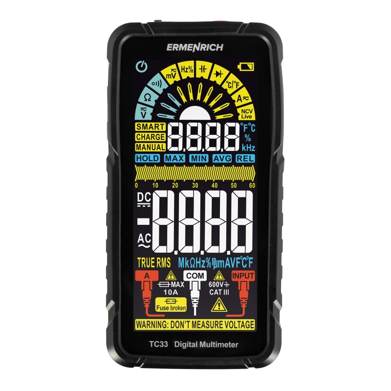 Цифровой мультиметр Ermenrich Zing TC33 82990 в Костроме