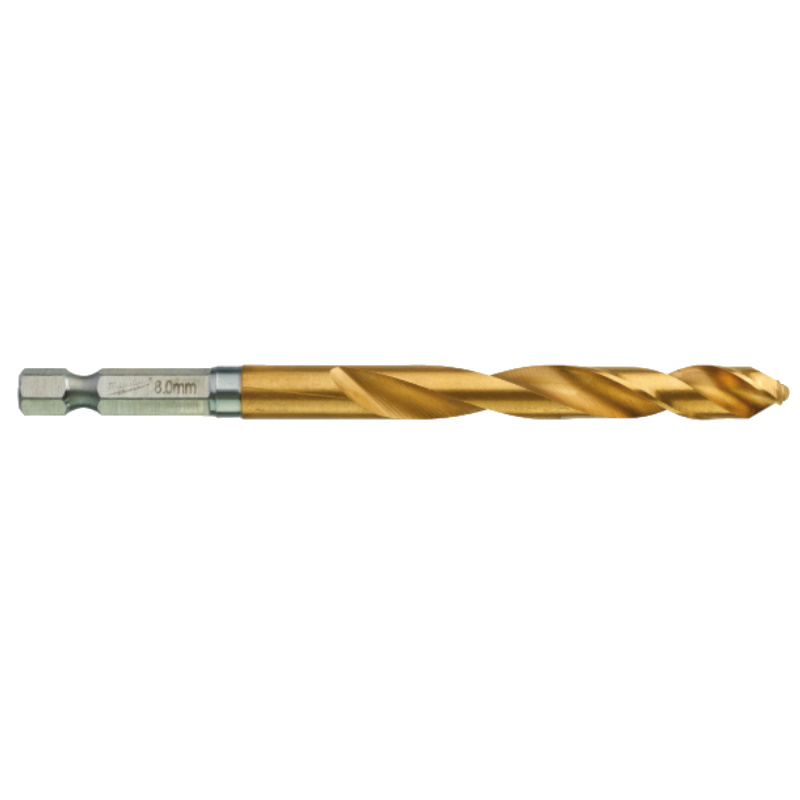 Сверло по металлу Milwaukee RedHEX 4932478183, HSS-TiN, 8.0 мм, 5штук/упаковка в Иваново