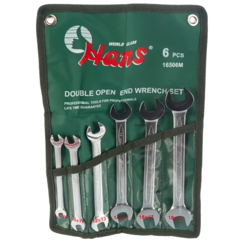 Набор ключей рожковых Hans 16506M 8-19 мм 6 штук 4581₽